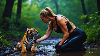 You Won't Believe What This Woman Did to Save a Tiger Cub!