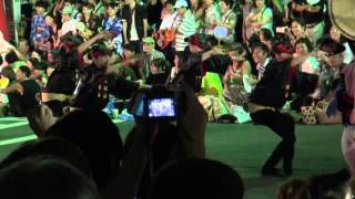 2012高円寺阿波踊り　桃園演舞場前　天翔連