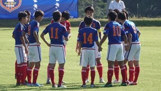 宇和島東vs済美　後半　第98回全国高校サッカー選手権大会　愛媛県大会　準々決勝　令和元年10月26日　GF新居浜