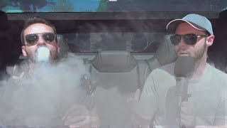 Hotboxing in a Cybertruck