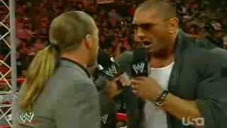 HBK and Batista Drunk Confrontation