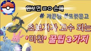 [포켓몬고] 초보자가 '무조건' 고수 되는 꿀팁 (안보면 ㄹㅇ 손해 초보자 가이드)