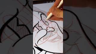 How to draw Weird Al Yankovic in the 1930s old cartoon rubberhose Cuphead art style #drawingtutorial