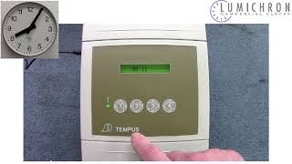 Tempus Clock Controller Instructional Video (Clock-O-Matic brand)