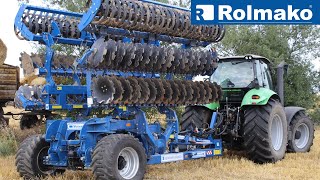 The new season begins with post-harvest cultivation – Rolmako BigField