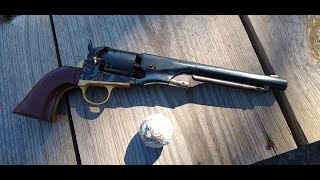 Shooting the Pietta 1861 Navy .36 Revolver