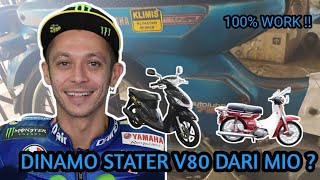 Aplikasi dinamo stater yamaha mio ke v80