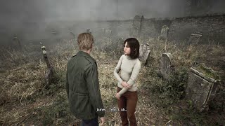 Silent Hill 2 Remake - James Meet Angela for the First Time