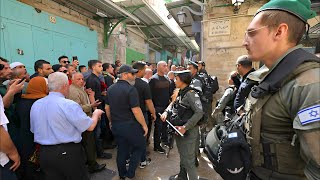 Main Entrance of the Al Aqsa Mosque in Jerusalem || من طريق باب السلسلة في البلدة القديمة بالقدس