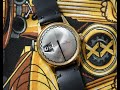 c1973 Eurastyle men's vintage proper jump hour watch with manual wind movement.