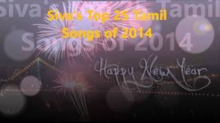 Tamil top 25 songs of 2014