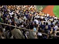 中日ファンによる闘魂こめてのブーイング