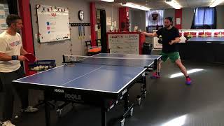 Journey to 2k | Ep.5 | Building a Better Table Tennis Backhand | Xiom Omega V Euro Max Red