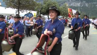 12. Eidg. Scheller- und Trychlertreffen Meiringen - Erste Eindrücke vom Samstagnachmittag