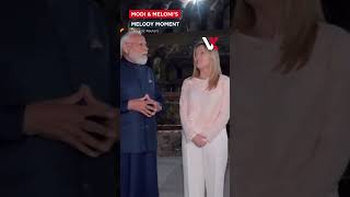 Modi Gifts Meloni “Very Good Toffee” As Leaders Share Laugh In Rome | VERTEX