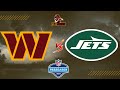 LIVE: Washington Commanders vs New York Jets | NFL Preseason Week 1 | Commentary & Reaction