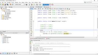 JAVA Array of Objects (and calculations)