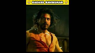 Badass Ravikumar one Scene is Copy From Pathaan Teaser 😂 ये क्या कर दीया 🤣🤯 #shorts #badassravikumar