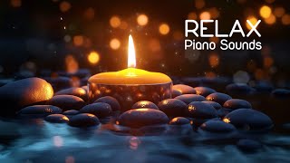 Calm Your Mind And Body With Soft Piano, Gentle Rain, And Candlelight For A Peaceful Night's Sleep