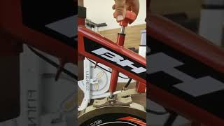 tensión bicicleta spinning bh fitness no funciona