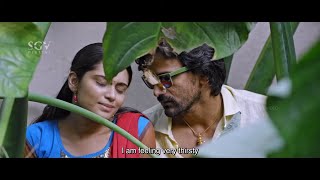 Dhananjay forcefully kisses Lover | Sangeetha Bhat | Eradane Sala | New Kannada Movie Best Scenes