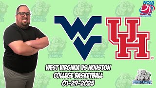 West Virginia vs Houston 1/29/25 Free College Basketball Picks and Predictions | NCAAB Pick