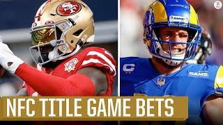 How To Bet The NFC Championship Game: 49ers-Rams player props, line movement | CBS Sports HQ