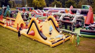 World’s biggest bouncy castle is 270m long | Daily Planet