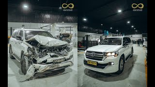 Reborn Radiance: Land Cruiser VXR 2018 Resurrection at Infinity Cars Services #landcruiser