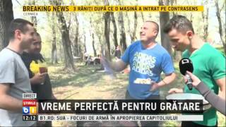 Vreme perfecta pentru gratare in a doua zi de Paste