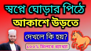 স্বপ্নে ঘোড়ার পিঠে আকাশে উড়তে দেখলে কি হয়? | হাফেজ বাহাউদ্দিন আলিফ | ঘোড়ার পিঠে আকাশে উড়তে দেখা