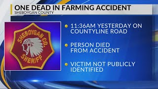 One dead after Sheboygan Co. farming accident