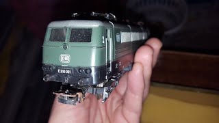 OO LIMA 8040 E310 001 Pentagraph Electric Train Green DB locomotive unboxed Widnes market