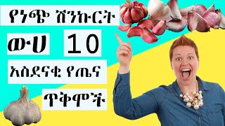 የ ነጭ ሽንኩርት ውሀ 10 አስደነቂ የጤና ጥቅሞች ||  ዶክተር አቤል - doctor Abel