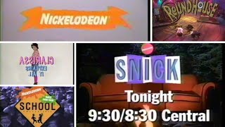 Nickelodeon SNICK Full VHS Program With Commercials And Slime