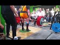 russ bain 300kg deadlift. red lighted.