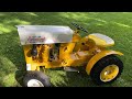 1963 cub cadet original danco ud6 creeper drive demonstration