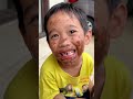 chocolate on the face can t be removed⁉️