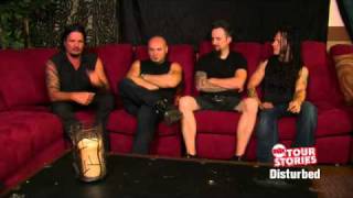 Disturbed tells how they put the band together on Cinemax Tour Stories (Cinemax)