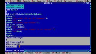 BINARY SEARCH | C PROGRAMMING #cprogramming