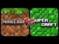 Minecraft PE VS Super Craft