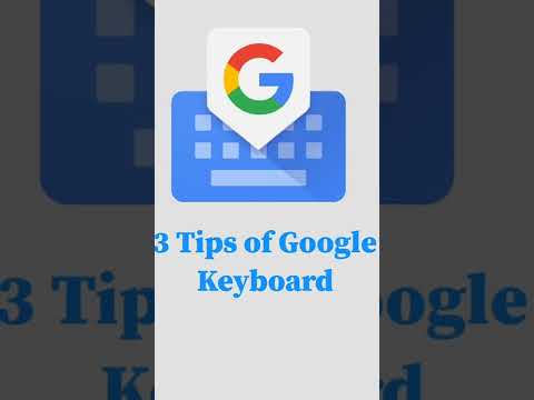 3 consejos del teclado de Google #Googlegboard #shorts