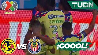 ¡PRIMERA Y GOL! Rodíguez abre el marcador | América 1-0 Chivas | AP2023-J8 | Liga Mx | TUDN