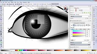 EYE . DRAWING TUTORIAL (INKSCAPE)