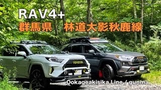 【RAV4＋】群馬県 林道大影秋鹿線