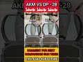 akm vs dp 28 shorts