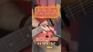 starting over (chris stapleton) guitar tutorial