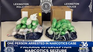 Lexington Police make arrest in case involving 35 pounds of suspected methamphetamine