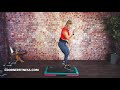 basic and fun step aerobics workout old school step class 3 128 132 bpm