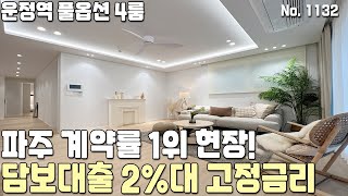 [파주신축빌라] 담보대출 2%대 고정금리! 파주 계약률 1위! 운정역세권 풀옵션 4룸 야당동신축빌라 [파주빌라][야당동빌라][파주급매][파주미분양][파주급매물][무입주][무입주금]